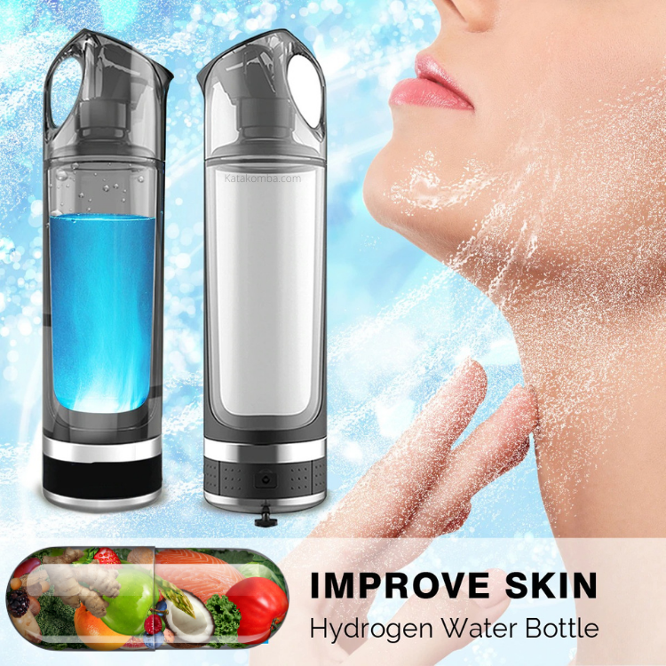 EFFECT OF HYDROGEN-RICH WATER: Features of hydrogen water generator- Fights the 7 signs of  for a  and Antioxidants Exfoliates to enhance skin’s surface natural self-renewal process for health . Hydrogen-rich water is produced via our Hydrogen Water Generator.